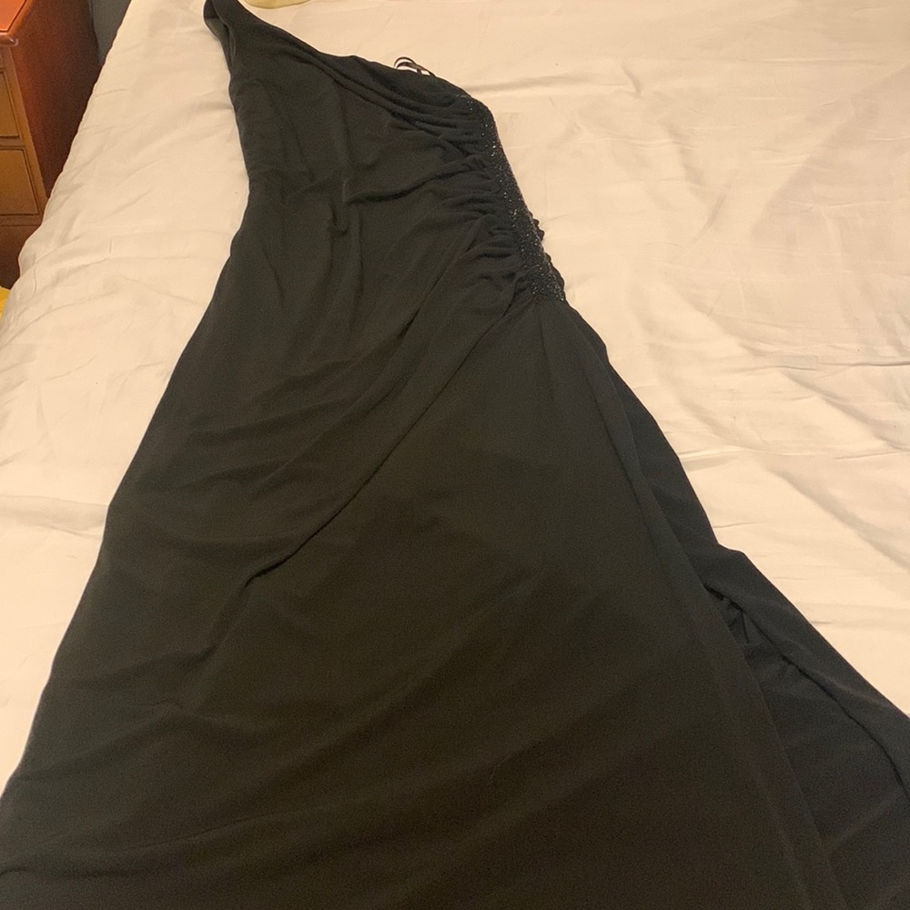 Laundry black tie dress